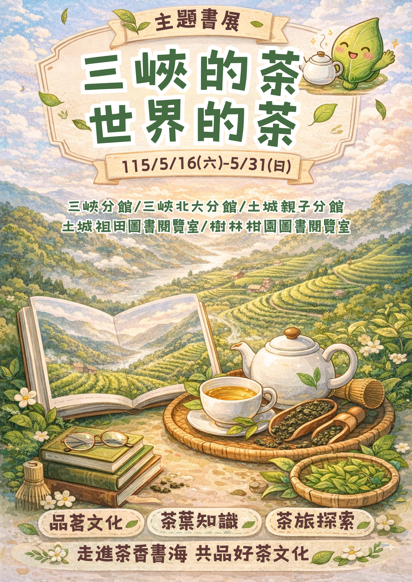 茶主題書展