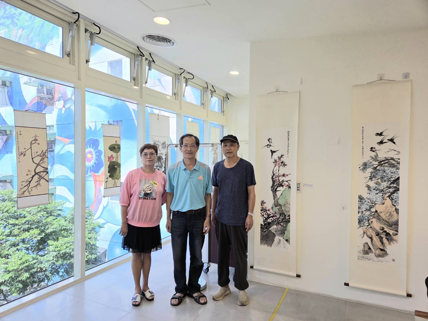 瑞芳區樂齡中心115年水墨花鳥班師生成果展照片01