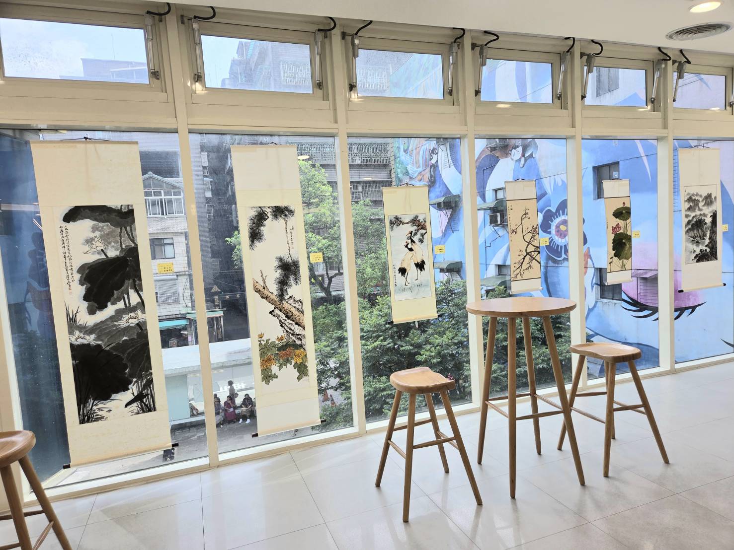 瑞芳區樂齡中心115年水墨花鳥班師生成果展照片02