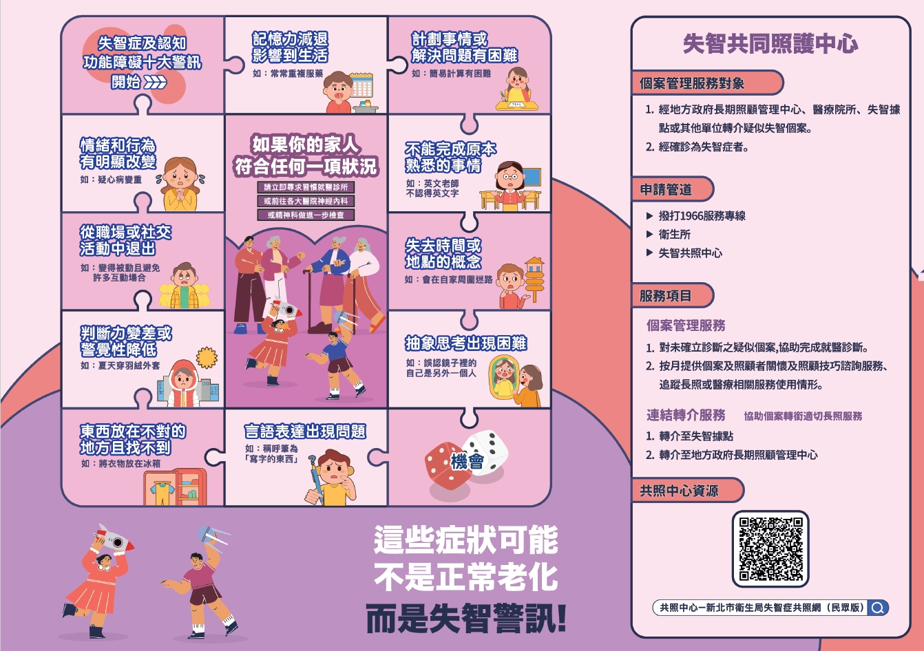 失智症宣導海報