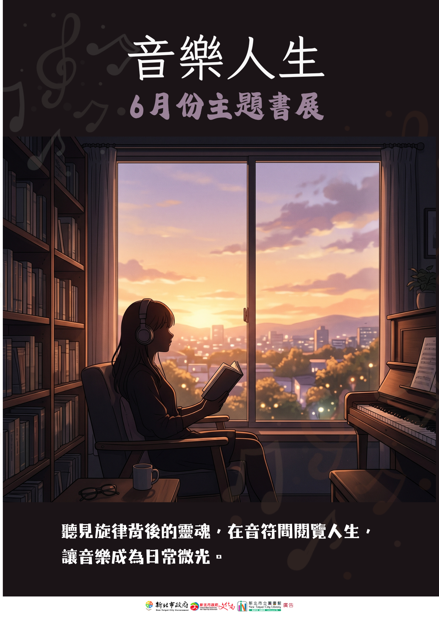 八里分館6月份成人書展