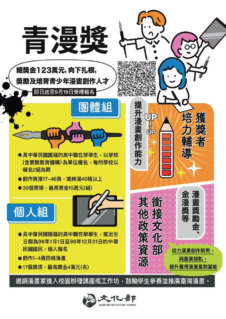 「青漫獎」酷卡