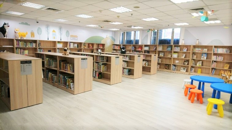 110年蘆洲集賢分館兒童室照片